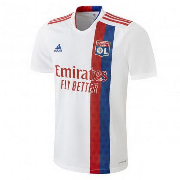 Camiseta Lyon Primera equipo 2021-22 Blanco
